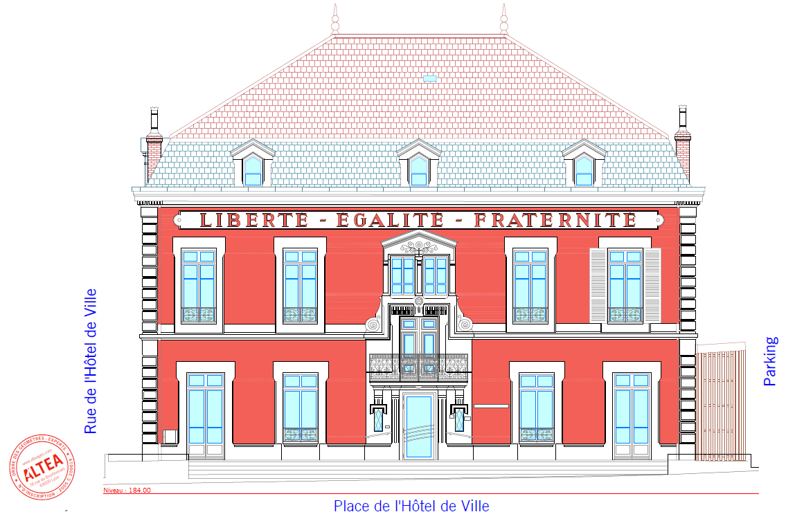 Plan ALtea Mairie de Miribel